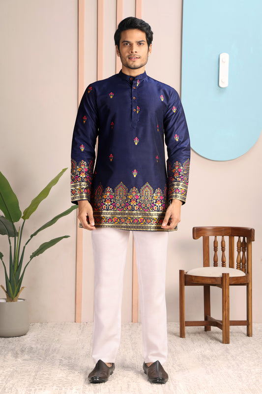 Mogra Floral Zamin Kurta