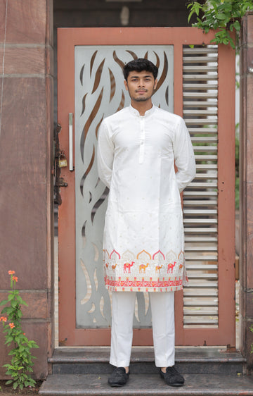 Solstice Caravan Heirloom Jacquard Kurta