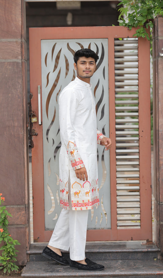 Solstice Caravan Heirloom Jacquard Kurta