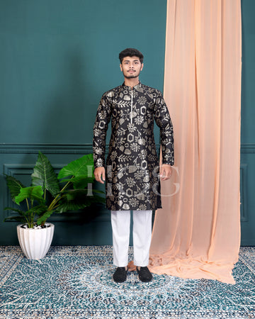 Midnight Heirloom Embroidered Kurta