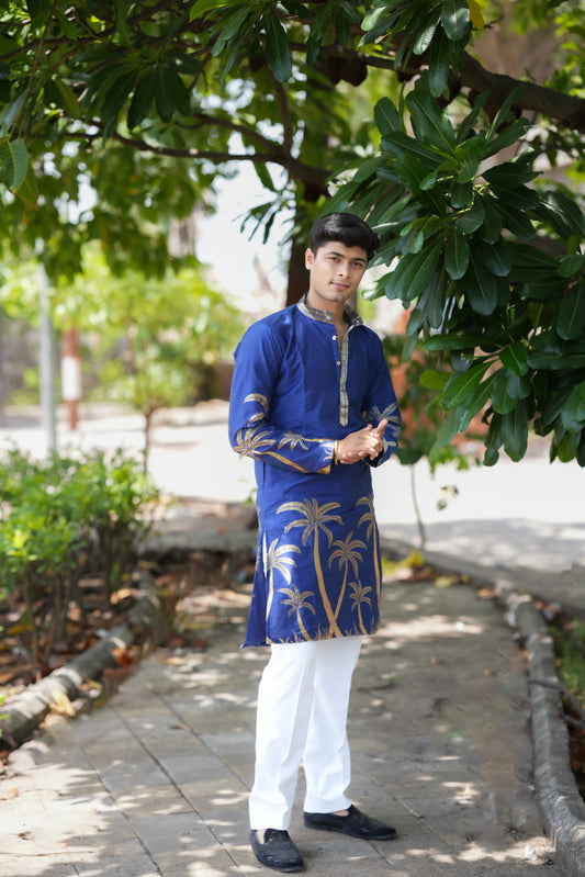 GOLD COCO DESIGNER KURTA
