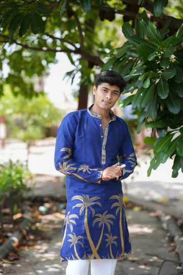GOLD COCO DESIGNER KURTA